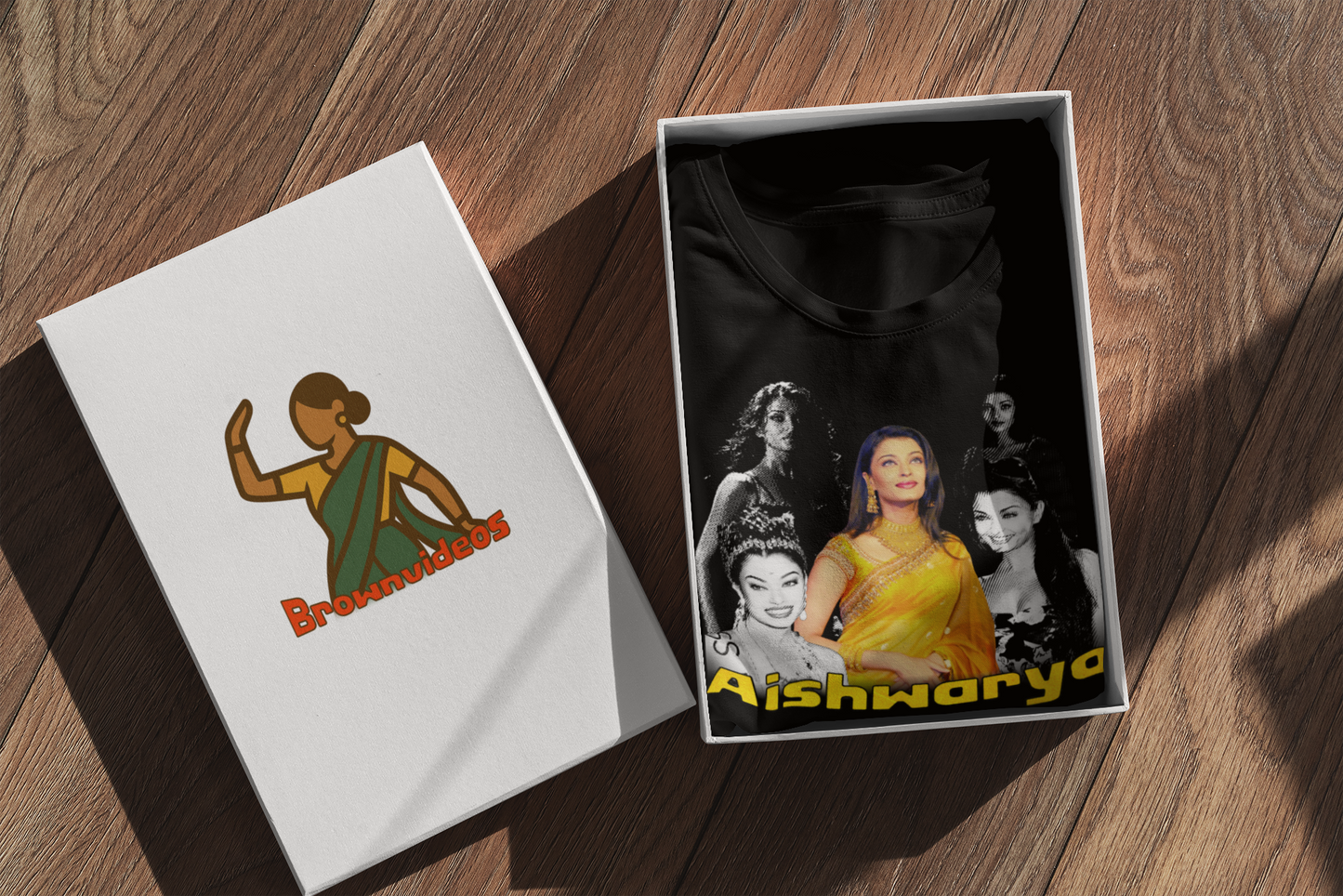 Aishwarya Rai T-Shirt – Bollywood Pop Art Graphic Tee